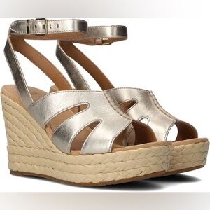 UGG Women's Gold Wedge Sandals